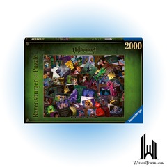 DISNEY VILLAINOUS ALL VILLAINS 2000 PC PUZZLE